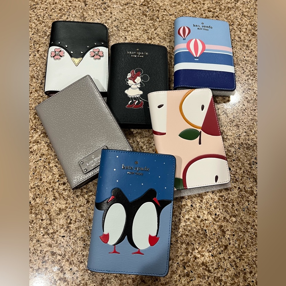 New Kate Spade Passport Holder